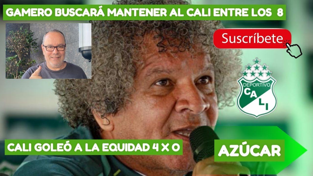 DEPORTIVO CALI GOLEA A LA EQUIDAD Y ES OCTAVO CON 17 PUNTOS - YouTube