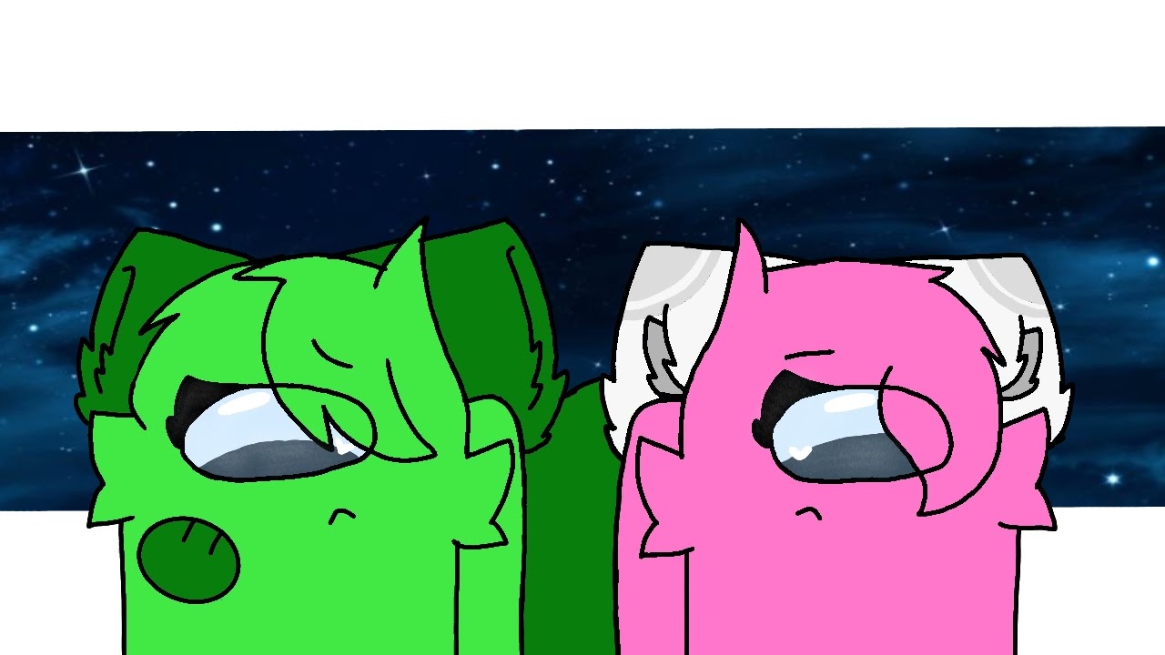 Come to me Meme || Among us OC || Candy x Flurry || 💗x💚 ||❗girl x girl❗|| (Old)