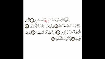 سورة الإنفطار 2 القسم الثاني تكرار كيفي من .. يا أيها الإنسان ما غرك .. إلى .. يعلمون ما تفعلون
