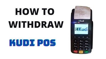 How to withdraw with a NOMBA (KUDI) POS
