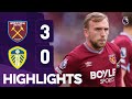 A SAD VICTORY !! 3-0 West Ham United vs Leeds Highlights Premier League Taty, Bowen & Callum Goals