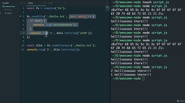 24. Node.js + Express.js | 10. Node File System Module | Technical Warna |