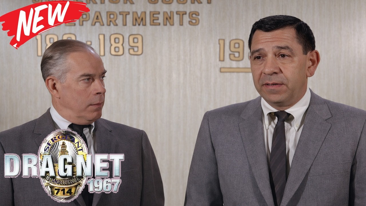 Dragnet 1967 Season NEW | The Hit and Run Driver | Best TV American Drama Mystery Crime FullHD 1080p