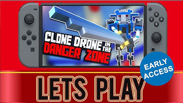 Clone Drone in the Danger Zone Nintendo Switch Gameplay