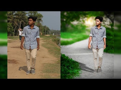 adobe photoshop . Tutorial | how to change background