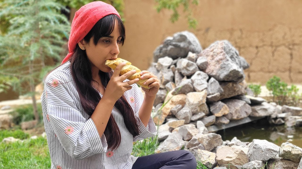 Easy Chicken Recipe with Homemade Baguette in Nomadic Village