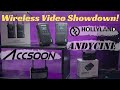 Hollyland Mars 400S vs AndyCine Benbox vs Accsoon CineEye - Wireless Video Comparison!