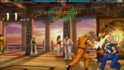 2002 UM - RYO SAKAZAKI CHAIN + DM COMBO - KOF-BR IMAGE COMBOS
