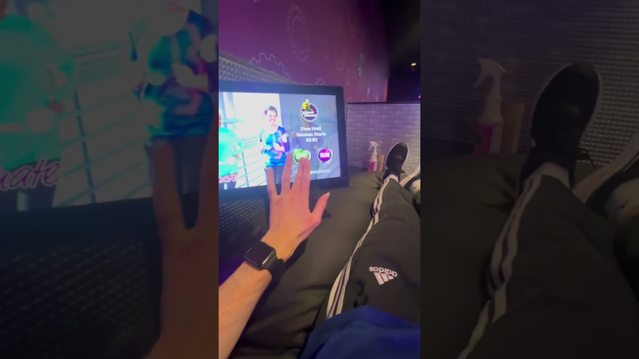 Trying out the HydroMassage Bed for the first time 