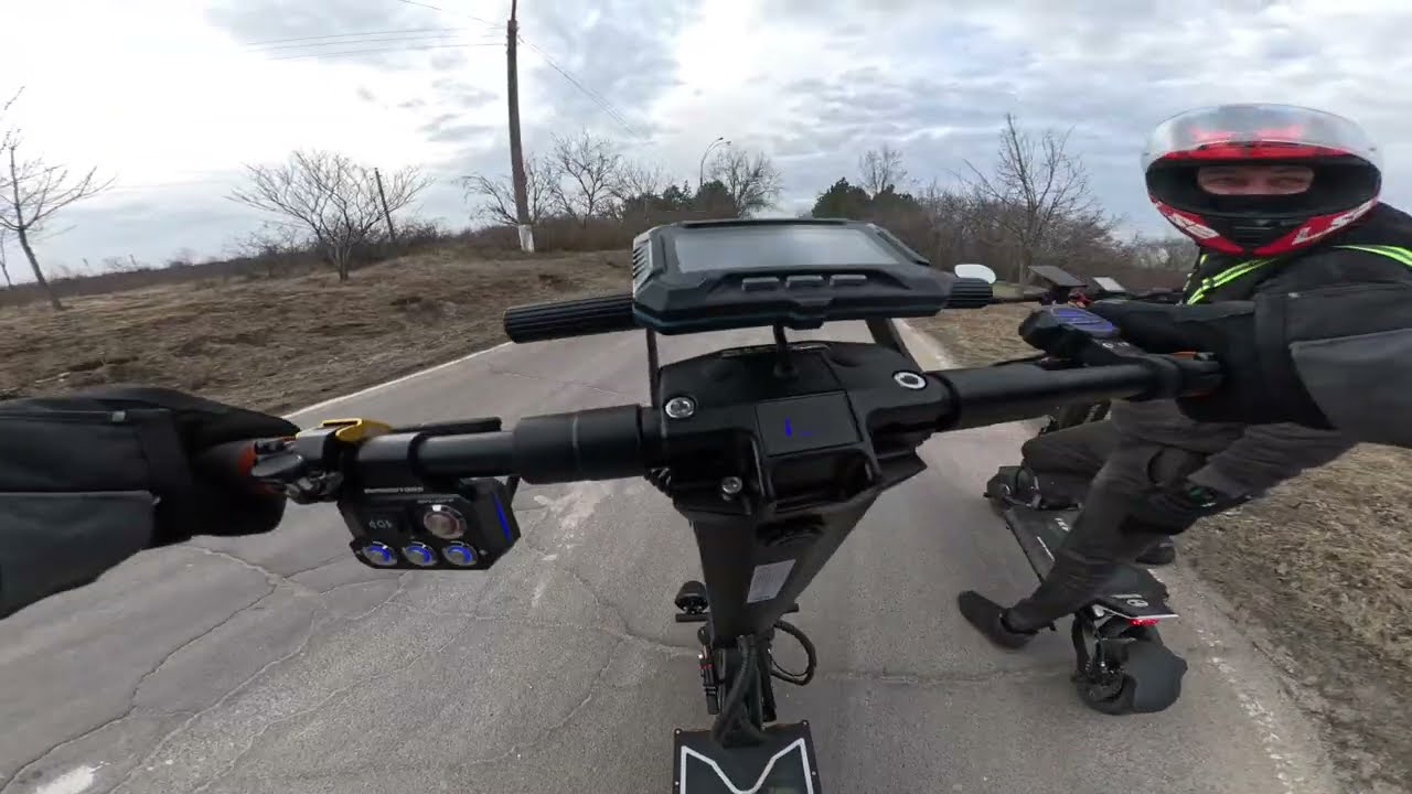 Dualtron X Limited -- Nice trip with REAL RIDERS  !😁