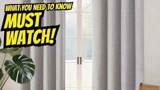Joydeco 52 Inch Wide Bedroom Curtains Privacy and Blackout