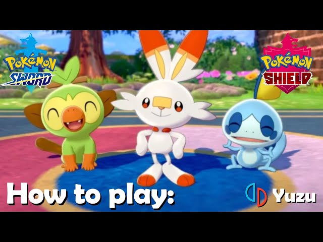 YUZU Pokemon Sword and Shield PC Gameplay, Yuzu EA