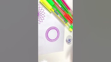 Spirograph Spectacle: Watch Hypnotic Patterns Come to Life!