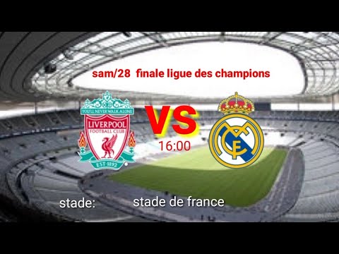 Ligue Des Champions 2022 real Madrid vs liverpool finale ligue des champions 2021/2022 - YouTube