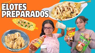 Elotes Prepardos 🌽🔴