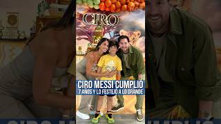 Famous Ciro Messi festejó su cumpleaños con una gran temática 😍 Net Worth