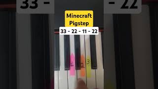 Minecraft Pigstep Piano Tutorial