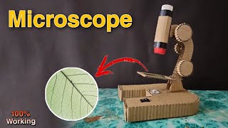 How to make Microscope With cardboard || Microscope kaise banaye