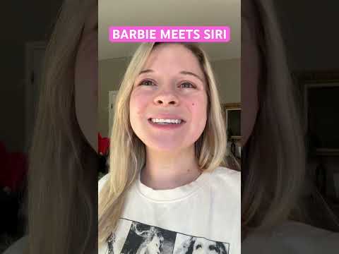 Barbie meets Siri