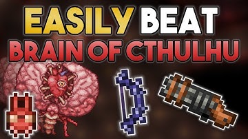 How to EASILY Beat the Brain of Cthulhu in Master Mode! | Terraria 1.4 Master Mode Boss Guide
