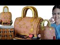 LOUIS VUITTON CAKE BAG || LV CAKE || How to make LV bag cake || SweetDhezserts