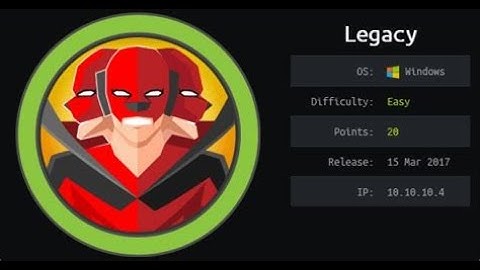 HackTheBox Legacy OSCP Style