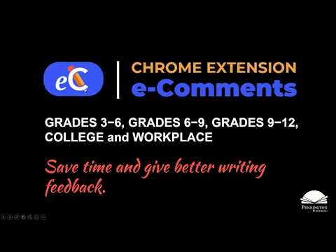 e-Comments Chrome Extension