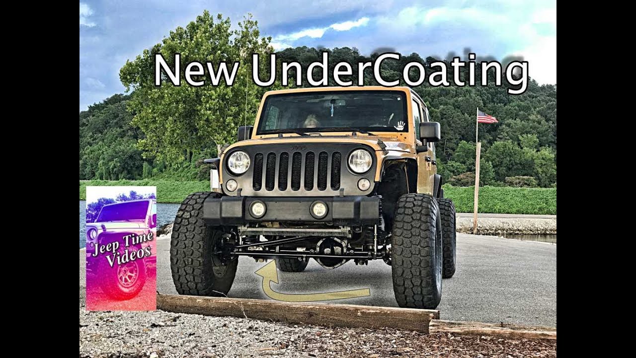 Jeep Wrangler UnderCoating | Rust-Oleum - YouTube
