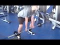 Young handball goalkeeper training for strength and endurance A7
