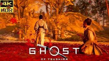 GHOST END [4K HDR] Ghost of Tsushima Walkthrough Gameplay [Jp dub/Eng sub] #108