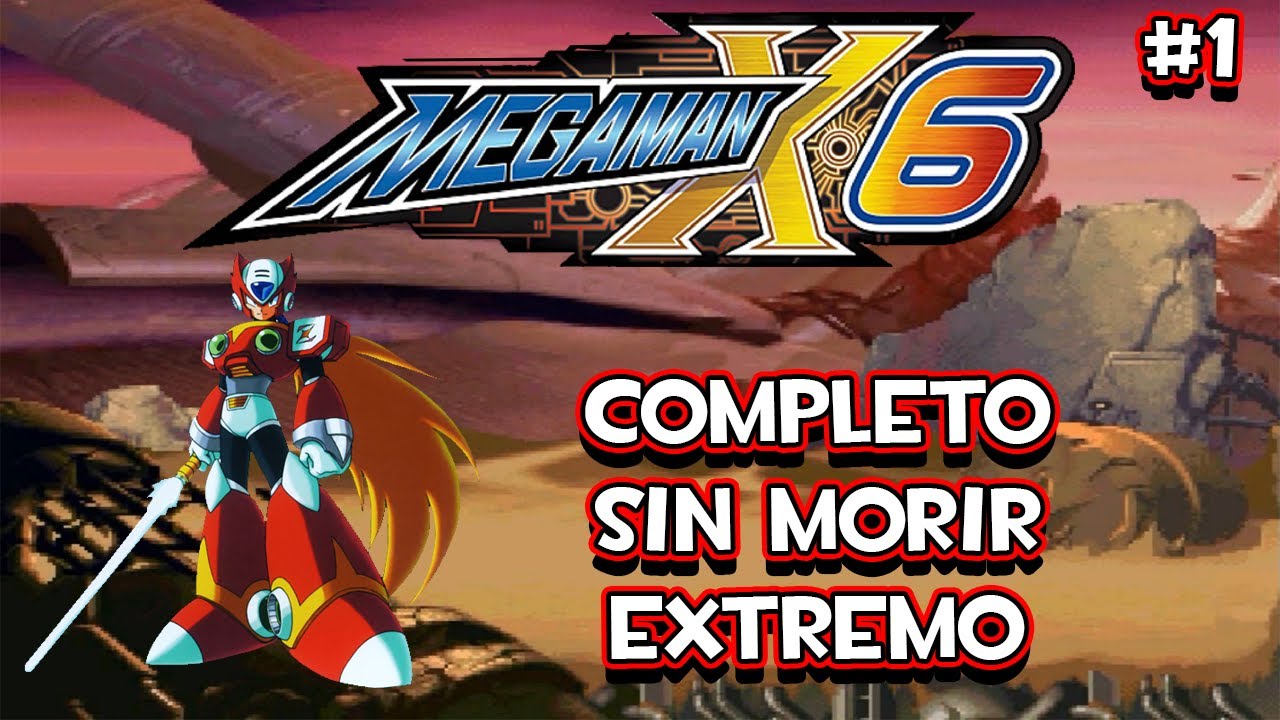 Megaman X6 (PS1) - o retorno de Zero e a despedida do PlayStation