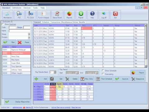 employee attendance system