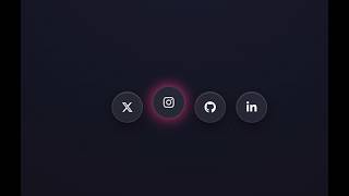 How to Make Cool Animated Social Icons Using HTML & CSS only