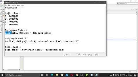 Belajar Bareng Membuat Aplikasi Sederhana Perhitungan Gaji Karyawan (Part1)