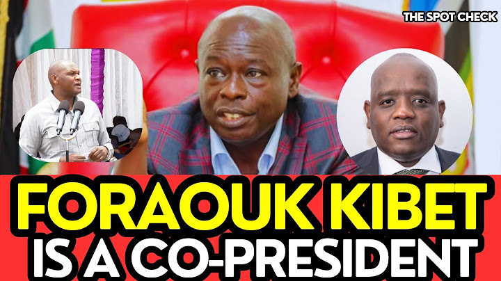 Gachagua Exposes Ruto's PA Farouk Kibet as Co-President, Controlling Police IG & CSs