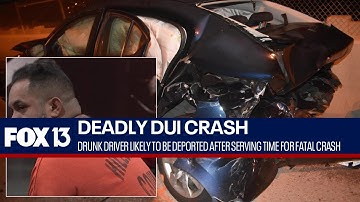 Drunk driver to be deported after serving time for deadly crash
