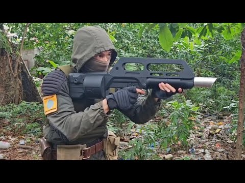 Airsoft Pancor Jackhammer G&G ESG B-10