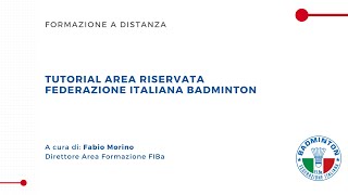 Tutorial area riservata
