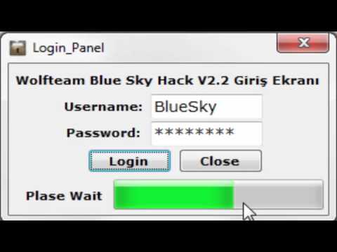 Wolfteam Blue Sky Hack V2.2 Login Panel Up-to-Date