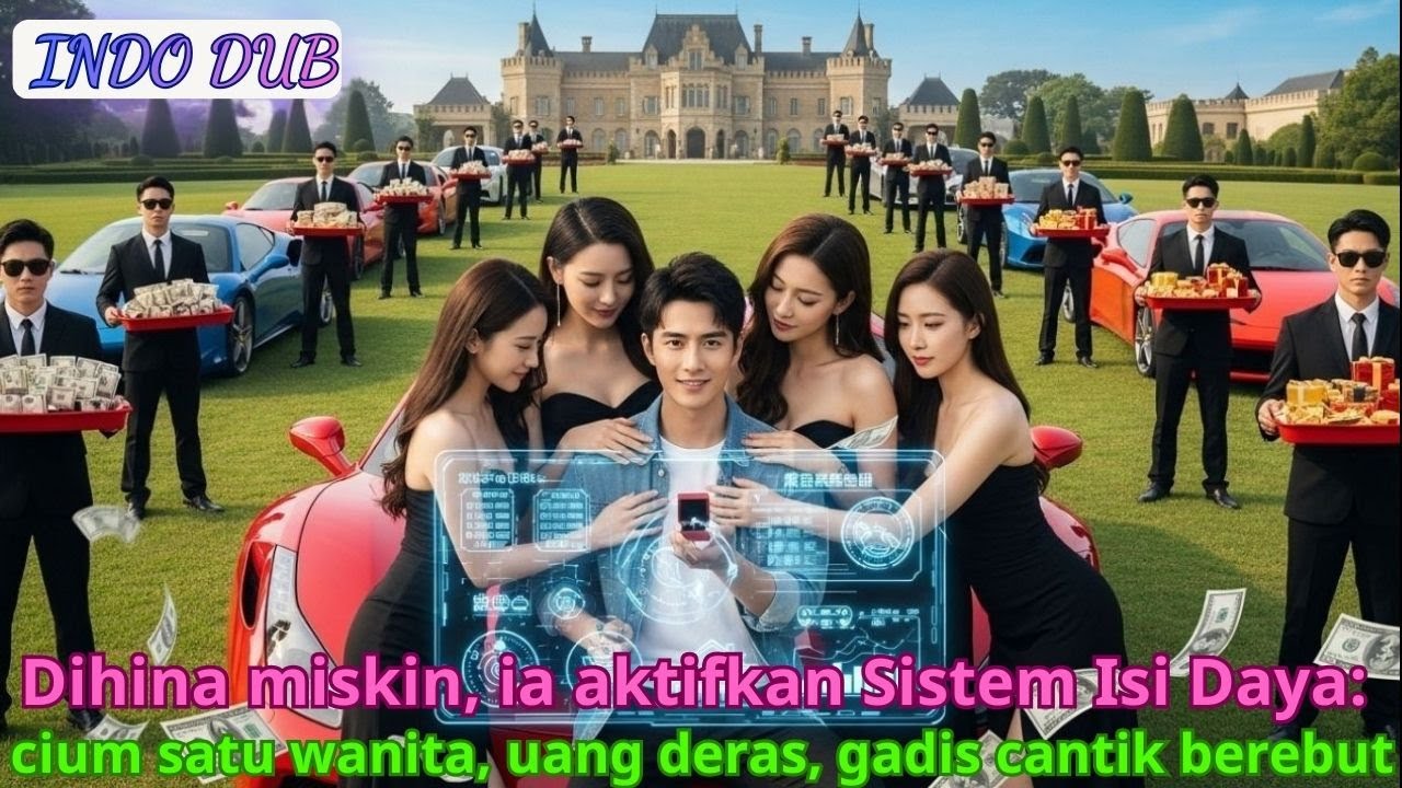 Dihina miskin, ia aktifkan Sistem Isi Daya: cium satu wanita, uang deras, gadis cantik berebut