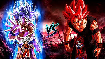 Goku DBS V3.5 MUI OP Buff (New) VS Goku Terror Final OP in Jump Force Mugen