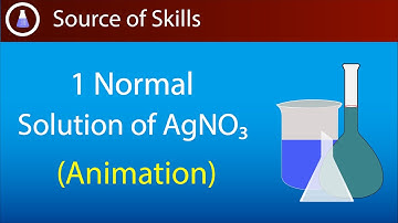 1 normal solution of silver nitrate | 1 N AgNO3 | 1 normal silver nitrate