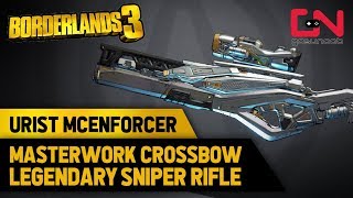Urist Mcenforcer Location - Masterwork Crossbow Legendary Sniper Rifle Borderlands 3 Rare Spawn Hunt