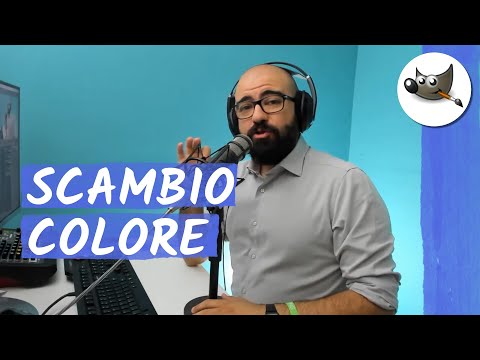 Scambiare un colore con un altro, con GIMP