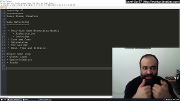 Level-Up 97 - yzt - Game Networking - 01 - Overview and Authoritative Sim