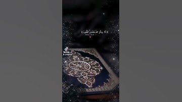 قرآن كريم 💜 حالات واتس اب تيك توك دينيه