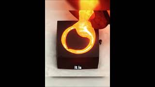 This rare gold is almost impossible to make😮 (@NileRed /YT)