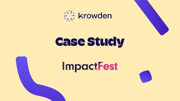 Krowden Case Study: How Impact Startup Fest hosted more than 440 sessions in 3 hours