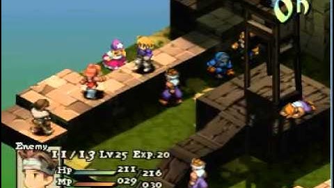 Final Fantasy Tactics 1.3 Insane Difficulty Playthrough part 16