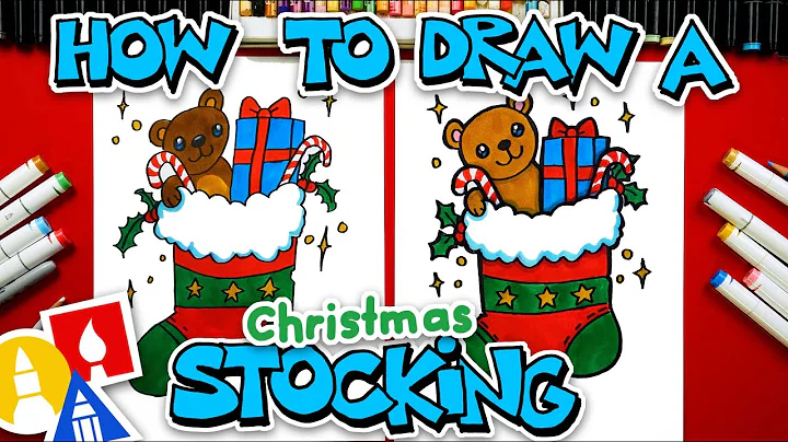 How To Draw A Stocking Full Of Christmas Toys